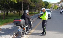 Nevşehir'de Motosikletlere Yönelik Özel Denetimler Devam Ediyor 25 Motosiklet Trafikten Men Edildi