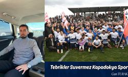 Can Turak’tan Suvermez Kapadokya Spor’a Tebrik
