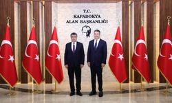 Rektör Aktekin’den Kapadokya Alan Başkanı Aslanbay’a Ziyaret