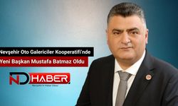 Nevşehir Oto Galericiler Kooperatifi'nde Yeni Başkan Mustafa Batmaz Oldu