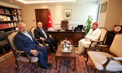 Vali Ali Fidan ve Kızılay Nevşehir Şube Başkanı Ercan Civelek’ten Prof. Dr. Fatma Meriç Yılmaz’a Ziyaret