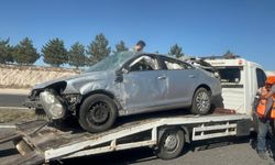 Nevşehir'de Feci Kaza Otomobil Takla Attı 1 Ölü 1 Yaralı
