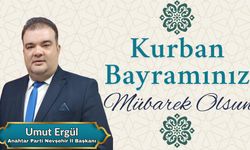 Anahtar Parti Nevşehir İl Başkanı Umut Ergül'ün Bayram Mesajı