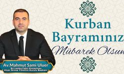 Sri Lanka Fahri Konsolosu, Uluer Group Yön. Kur. Bşk. Av.Mahmut Sami Uluer'in Kurban Bayramı Mesajı