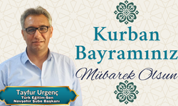 TES Başkanı Tayfur Urgenç'in Kurban Bayramı Mesajı