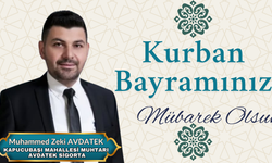 Kapucubaşı Mahallesi Muhtarı Muhammed Zeki Avdatek’in Kurban Bayramı mesajı