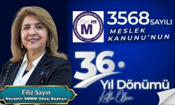 3568 Sayılı Meslek Yasamızın 36. Yılı Kutlu Olsun