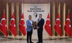 Nar Belediye Başkanı Süleyman Özçelik’ten Kapadokya Alan Başkanı Aydın Cem Aslanbay’a Ziyaret