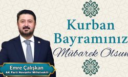 Nevşehir Milletvekili Emre Çalışkan'ın Kurban Bayramı Mesajı