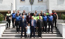 Vali Ali Fidan, Kale Şehit İsmail Arslan Polis Merkezi Amirliği’ni ziyaret etti