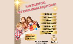 Nar Belediyesi Yaz Kursları Başlıyor!