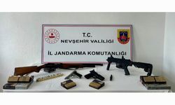 Acıgöl Tepeköy’de 2 Adrese Operasyon: Çok Sayıda Silah ve Mühimmat Ele Geçirildi