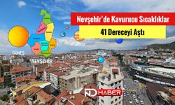 Nevşehir’de Kavurucu Sıcaklıklar 41 Dereceyi Aştı