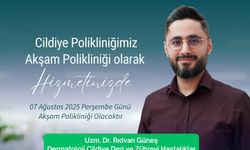 Kapadokya Hastanesi'nde 7 Ağustos'ta Cildiye Akşam Polikliniği Uygulaması Sunulacak