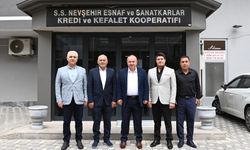 Vali Fidan, Esnaf ve Sanatkârlar Kooperatifini Ziyaret Etti