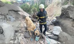 Nevşehir İtfaiyesi 3 Gündür Aç ve Susuz Kalan Köpeği Kurtardı