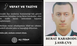 Vali Ali Fidan Trafik Kazasında Vefat Eden Jandarma Astsubay Çavuş Berat Karabodur İçin Taziye Mesajı Yayımladı