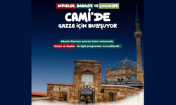 Nevşehir'de Anneler, Babalar ve Çocuklar Cami'de Gazze İçin Buluşuyor