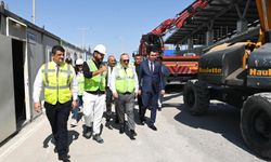 Vali Ali Fidan Kapadokya Havalimanı Yeni Terminal İnşaatını İnceledi