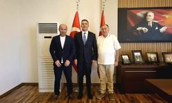 Kapadokya Alan Başkanı Aslanbay ve Polatlı TSO Başkanı Sakarya’dan Parmaksız’a Ziyaret