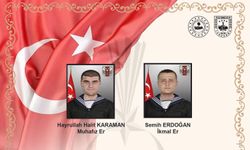 MSB Duyurdu: İki Askerimiz Şehit Oldu