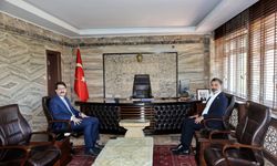 Göreve Başlayan Ürgüp Kaymakamı Coşkun’a İlk Ziyaret Belediye Başkanı Bul’dan
