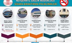 Nevşehir’de Sigara Bırakmak İsteyenlere 5 Farklı Noktada Destek Veriliyor