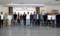 STK'lardan NEVÜ Rektörü Aktekin'e Ziyaret