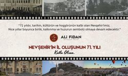 Nevşehir'in İl Oluşunun 71. Yılı Kutlu Olsun