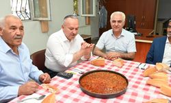 Vali Fidan, Lale Sanayi Esnafıyla Buluştu, Sanayi Pilavı Yedi