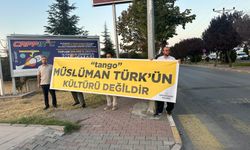 Kervansaray Derneğinden Tango Gösterisine Protesto