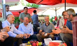 Vali Ali Fidan Güzelyurt Halk Pazarında Esnafla Buluştu