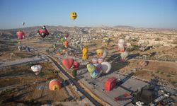 Kapadokya'da Balon Festivali Başladı: 27 Ülkeden 38 Balon Gökyüzünü Süsledi