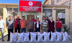 Nevşehir’de 45 Üreticiye 2 Bin 450 Kilo Macar Fiğ Tohumu Desteği