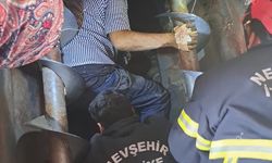 Nevşehir'de Yem Karma Tankına Düşen İşçi Yaralandı