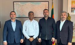 Av.Mahmut Sami Uluer'den Sri Lanka’nın Yeni Ankara Büyükelçisi Kadurugamuwa’ya Hayırlı Olsun Ziyareti