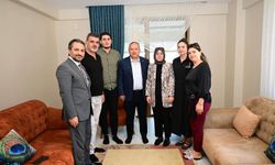 Vali Ali Fidan ve Eşi Fatma Fidan’dan Kahraman Gazilere Ziyaret