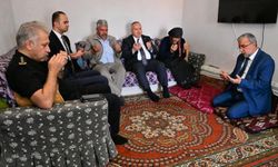 Vali Ali Fidan Şehit Hakan Demirci’nin Ailesini Ziyaret Etti