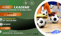 Futsal 1. Kademe Yardımcı Antrenör Yetiştirme Kursu Nevşehir’de