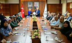 Vali Fidan Türkiye Şehit Yakınları ve Gaziler Dayanışma Vakfı ile Şehit Ailelerini Ağırladı