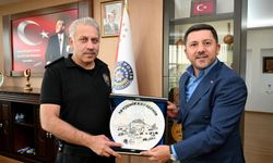 İl Emniyet Müdürü Serkan Karaman’a Hayırlı Olsun Ziyareti