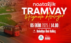 Nostaljik Tramvay Hizmete Açılıyor