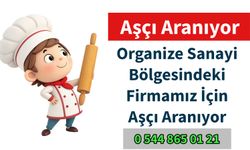 Organize Sanayi Bölgesinde Aşçı Aranıyor