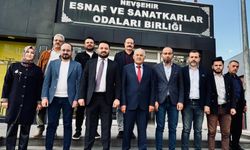 AK Parti Nevşehir Teşkilatından Esnaf ve Sanatkârlar Odaları Birliği’ne Ziyaret