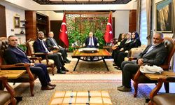 Vali Ali Fidan Camiler ve Din Görevlileri Haftası Dolayısıyla Heyeti Kabul Etti