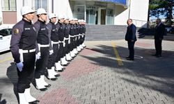 Vali Ali Fidan, İl Emniyet Müdürü Serkan Karaman’ı Ziyaret Etti