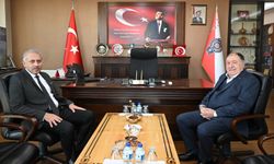 NTSO Başkanı Mehmet Arif Parmaksız’dan Emniyet Müdürü Serkan Karaman’a Ziyaret