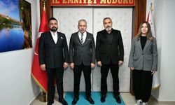 Versa Hastanesi Yönetiminden Emniyet Müdürü Karaman’a Ziyaret