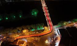 Avanos’ta Cumhuriyet Bayramı Coşkusuna 150 Metrelik Dev Türk Bayrağı Eşlik Etti