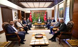 Vali Ali Fidan, NTSO Başkan Adayı Yüksel Babaoğlu ve Ekibini Kabul Etti